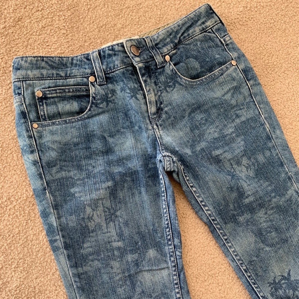 Stella McCartney Hawaiian Print Jeans